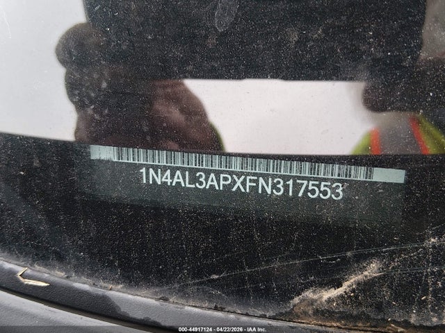 1N4AL3APXFN317553 Nissan Altima 2.5 S