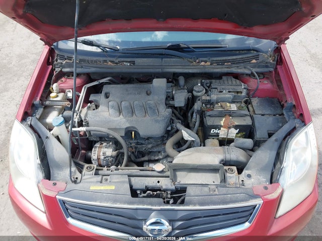 2010 Nissan Sentra 2.0s მანქანა იყიდება აუქციონზე, vin: 3N1AB6AP8AL642471, აუქციონის ნომერი: 44917151