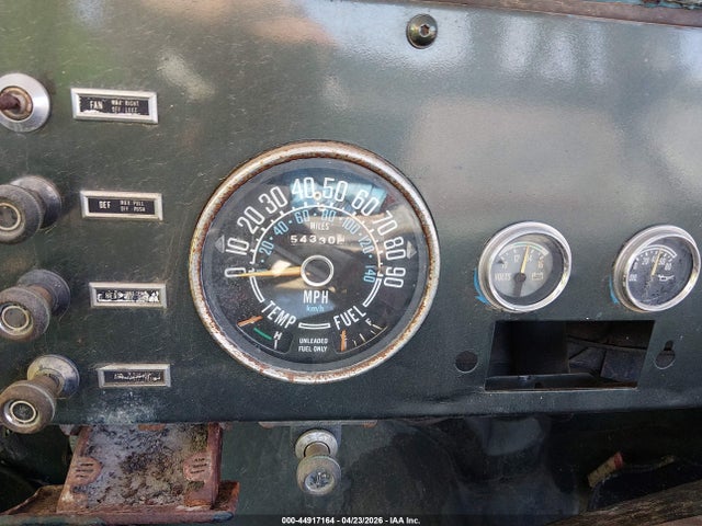 Продаж на аукціоні авто 1977 Jeep Cj5, vin: J7F83AA065333, номер лоту: 44917164