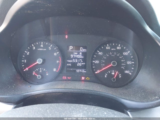 2021 Kia Rio Lx მანქანა იყიდება აუქციონზე, vin: 3KPA24AD3ME383100, აუქციონის ნომერი: 44917291
