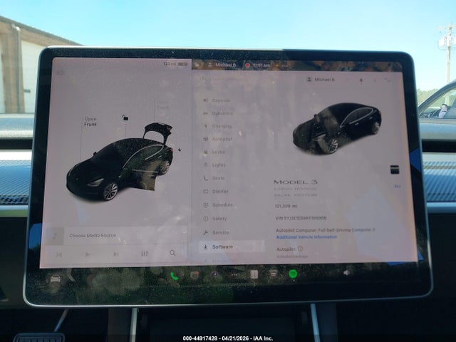 Продажа на аукционе авто 2019 Tesla Model 3 Long Range/performance, vin: 5YJ3E1EB9KF199956, номер лота: 44917428