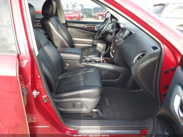 2015 Nissan Pathfinder Platinum მანქანა იყიდება აუქციონზე, vin: 5N1AR2MN8FC605821, აუქციონის ნომერი: 44917517