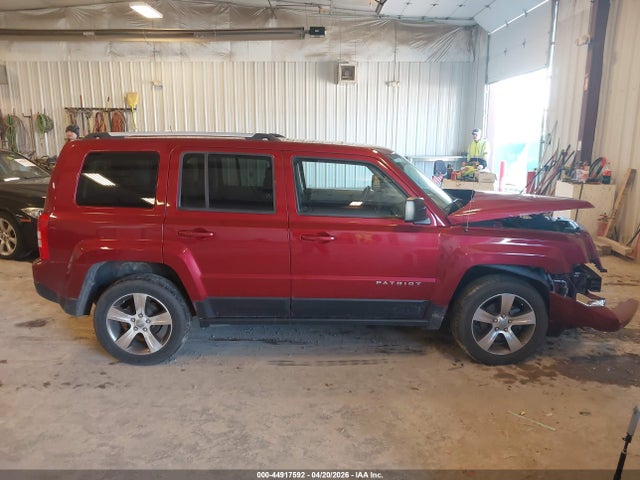 2016 Jeep Patriot High Altitude Edition მანქანა იყიდება აუქციონზე, vin: 1C4NJRFB4GD597060, აუქციონის ნომერი: 44917592