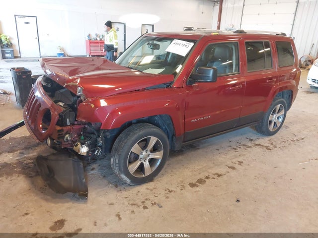 2016 Jeep Patriot High Altitude Edition მანქანა იყიდება აუქციონზე, vin: 1C4NJRFB4GD597060, აუქციონის ნომერი: 44917592