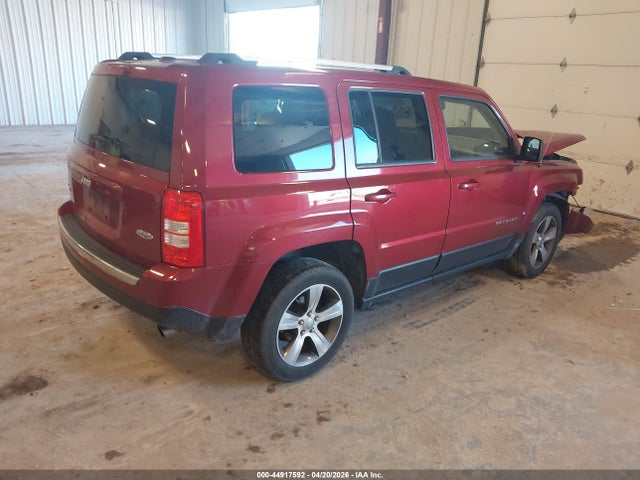 2016 Jeep Patriot High Altitude Edition მანქანა იყიდება აუქციონზე, vin: 1C4NJRFB4GD597060, აუქციონის ნომერი: 44917592