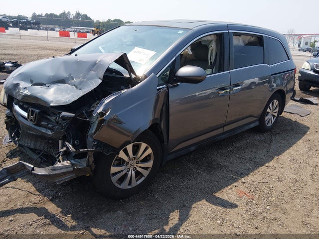 2014 Honda Odyssey Ex-l მანქანა იყიდება აუქციონზე, vin: 5FNRL5H64EB096079, აუქციონის ნომერი: 44917600
