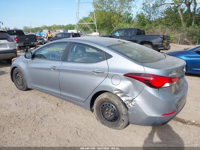 Aukcja sprzedaży 2016 Hyundai Elantra Se, vin: 5NPDH4AE5GH673410, numer aukcji: 44917636