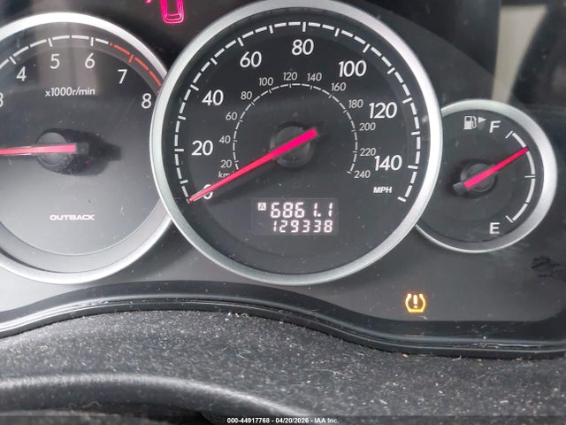 44917768 :رقم المزاد ، 4S4BP61C476324989 vin ، 2007 Subaru Outback 2.5i مزاد بيع