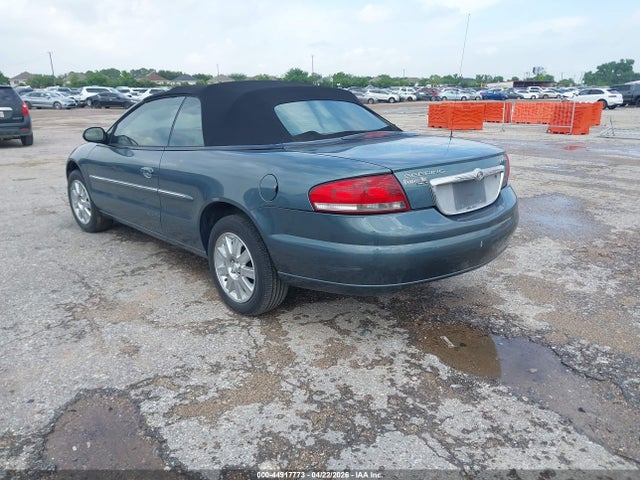 Продажа на аукционе авто 2005 Chrysler Sebring Limited, vin: 1C3EL65R95N535060, номер лота: 44917773