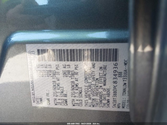 Nissan Rogue Sv Intelligent Awd 2023 5N1BT3BB0PC834936 Image 9