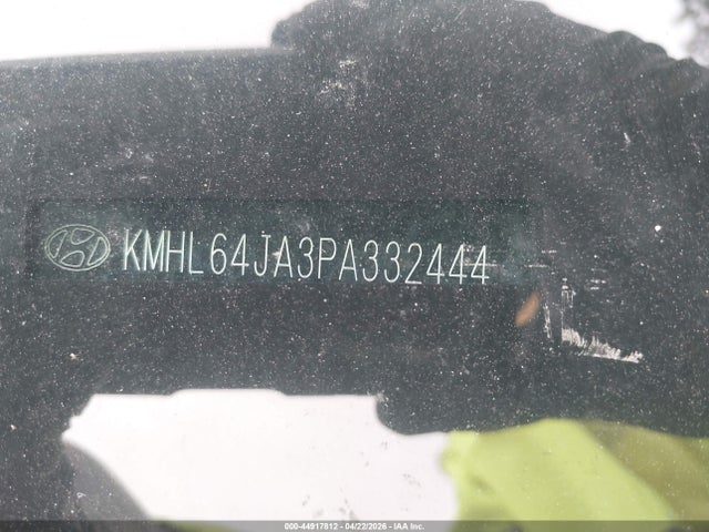 44917812 :رقم المزاد ، KMHL64JA3PA332444 vin ، 2023 Hyundai Sonata Sel مزاد بيع