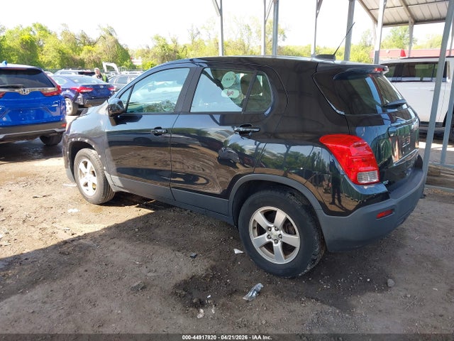 2015 Chevrolet Trax 1ls მანქანა იყიდება აუქციონზე, vin: KL7CJPSB2FB183428, აუქციონის ნომერი: 44917820