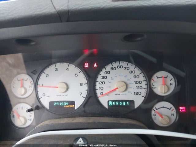 Продажа на аукционе авто 2002 Dodge Ram 1500 St, vin: 3D7HA18N22G183458, номер лота: 44917839