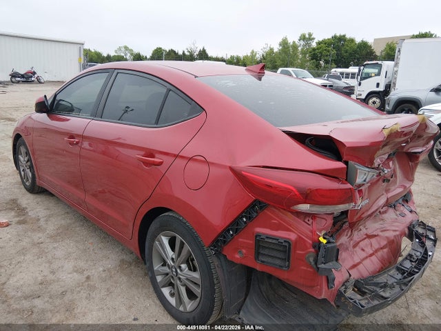 44918081 :رقم المزاد ، 5NPD84LF0JH400601 vin ، 2018 Hyundai Elantra Sel مزاد بيع