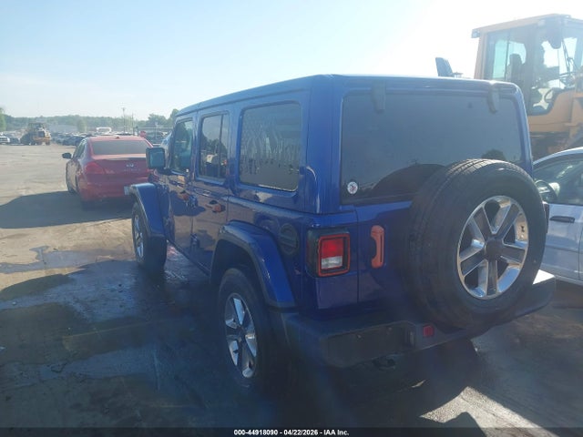 Aukcja sprzedaży 2020 Jeep Wrangler Unlimited Sahara Altitude 4x4, vin: 1C4HJXEG2LW316905, numer aukcji: 44918090