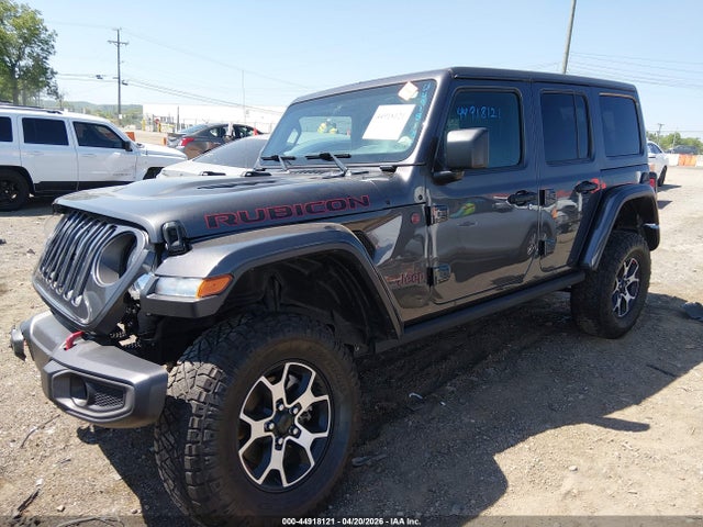 2020 Jeep Wrangler Unlimited Rubicon 4x4 მანქანა იყიდება აუქციონზე, vin: 1C4HJXFN4LW123359, აუქციონის ნომერი: 44918121