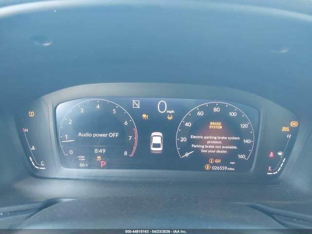 44918163 :رقم المزاد ، 1HGCY1F3XPA058281 vin ، 2023 Honda Accord Ex مزاد بيع