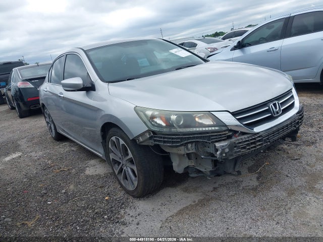 44918190 :رقم المزاد ، 1HGCR2F53EA047334 vin ، 2014 Honda Accord Sport مزاد بيع