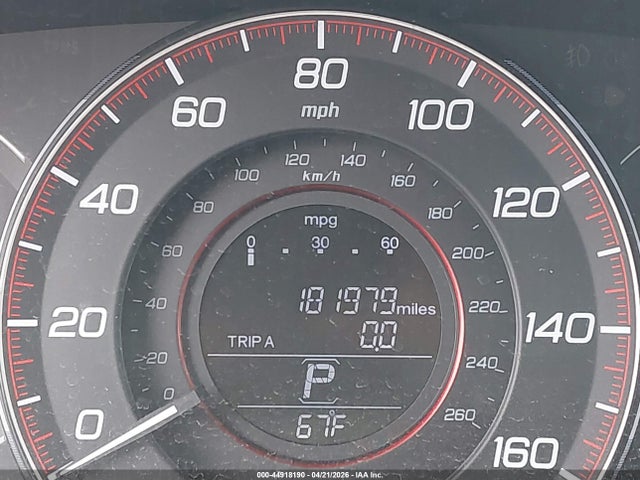 44918190 :رقم المزاد ، 1HGCR2F53EA047334 vin ، 2014 Honda Accord Sport مزاد بيع