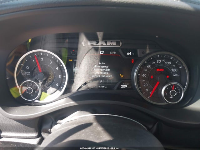 Aukcja sprzedaży 2026 Ram 1500 Laramie  4x4 5'7 Box, vin: 1C6SRFJT8TN321485, numer aukcji: 44918315