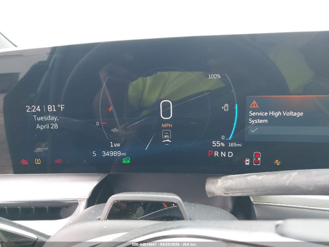 2024 Cadillac Lyriq Sport W/1sk მანქანა იყიდება აუქციონზე, vin: 1GYKPWRL4RZ131441, აუქციონის ნომერი: 44918447