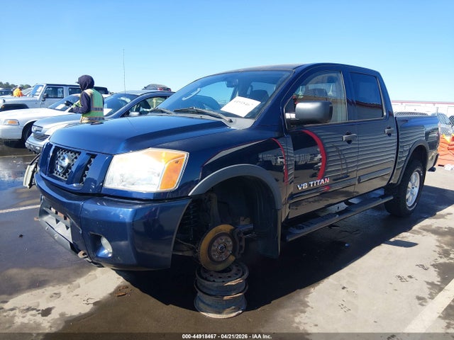 44918467 :رقم المزاد ، 1N6BA0EC0AN309851 vin ، 2010 Nissan Titan Pro-4x مزاد بيع