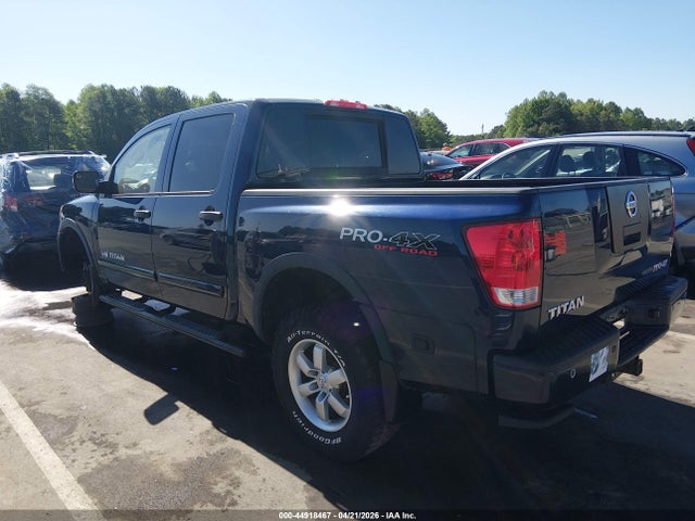 44918467 :رقم المزاد ، 1N6BA0EC0AN309851 vin ، 2010 Nissan Titan Pro-4x مزاد بيع