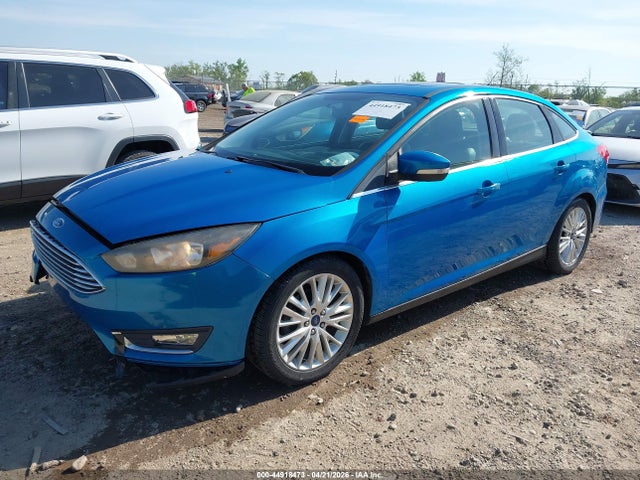 2015 Ford Focus Titanium მანქანა იყიდება აუქციონზე, vin: 1FADP3J2XFL374157, აუქციონის ნომერი: 44918473