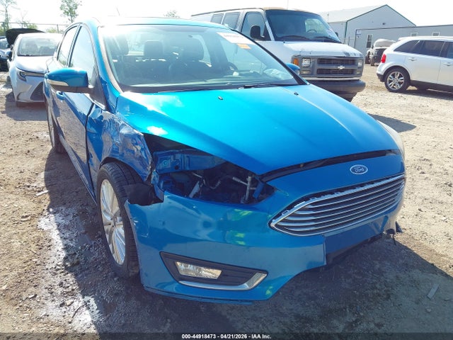 2015 Ford Focus Titanium მანქანა იყიდება აუქციონზე, vin: 1FADP3J2XFL374157, აუქციონის ნომერი: 44918473