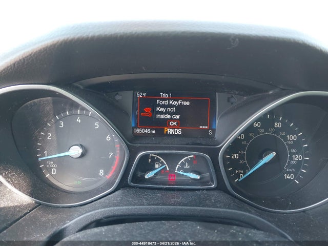 2015 Ford Focus Titanium მანქანა იყიდება აუქციონზე, vin: 1FADP3J2XFL374157, აუქციონის ნომერი: 44918473