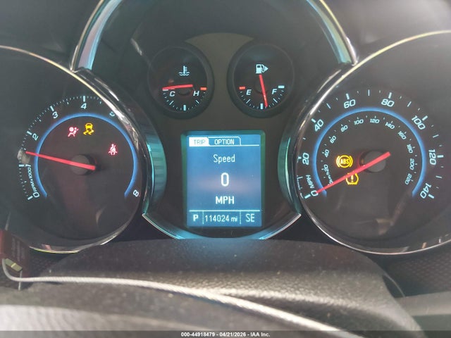Продаж на аукціоні авто 2013 Chevrolet Cruze 1lt Auto, vin: 1G1PC5SB7D7225796, номер лоту: 44918479