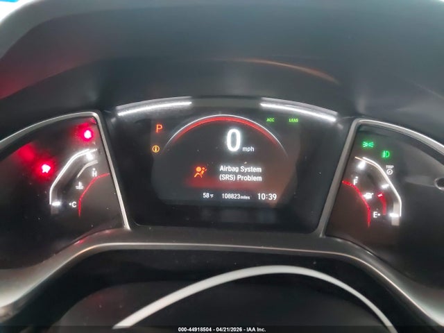 2019 Honda Civic Sport მანქანა იყიდება აუქციონზე, vin: 19XFC2F83KE040836, აუქციონის ნომერი: 44918504
