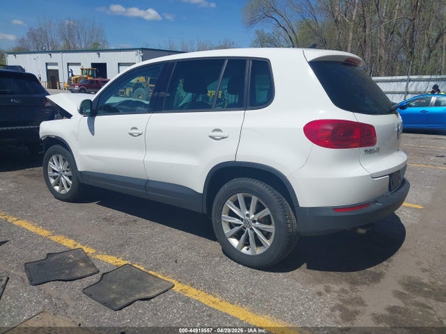 2014 Volkswagen Tiguan Se მანქანა იყიდება აუქციონზე, vin: WVGBV3AX8EW512113, აუქციონის ნომერი: 44918557