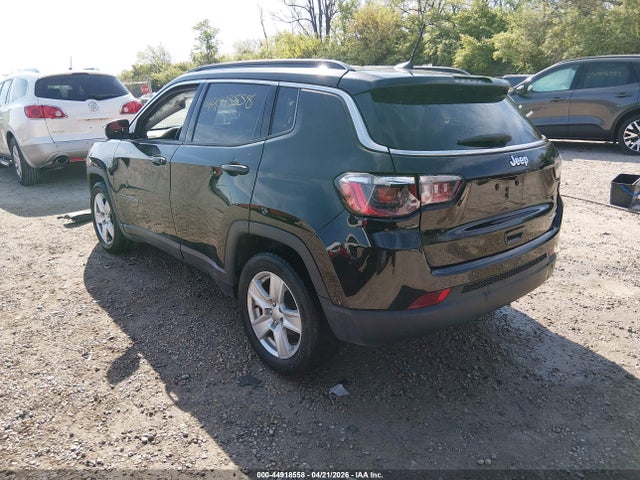 2022 Jeep Compass Latitude Fwd მანქანა იყიდება აუქციონზე, vin: 3C4NJCBB1NT189061, აუქციონის ნომერი: 44918558