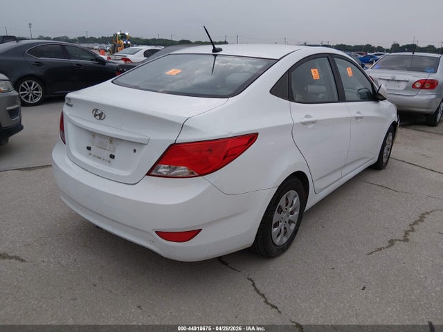 2016 Hyundai Accent Se მანქანა იყიდება აუქციონზე, vin: KMHCT4AEXGU116455, აუქციონის ნომერი: 44918675