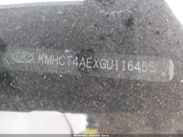 2016 Hyundai Accent Se მანქანა იყიდება აუქციონზე, vin: KMHCT4AEXGU116455, აუქციონის ნომერი: 44918675