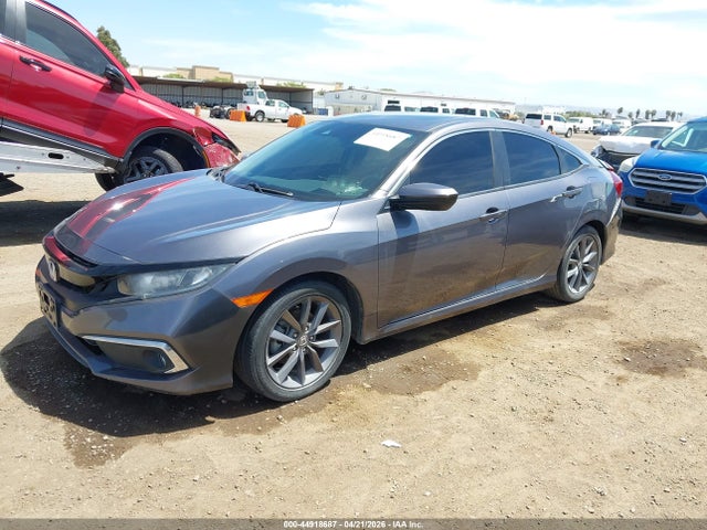 44918687 :رقم المزاد ، 19XFC1F75KE207490 vin ، 2019 Honda Civic Ex-l مزاد بيع