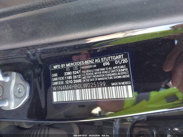 Продажа на аукционе авто 2020 Mercedes-benz Glb 250 4matic, vin: W1N4M4HB0LW025199, номер лота: 44918787