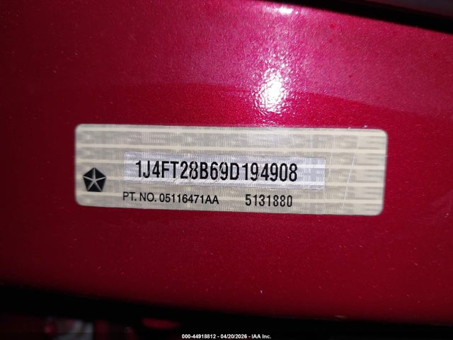 Продаж на аукціоні авто 2009 Jeep Patriot Sport, vin: 1J4FT28B69D194908, номер лоту: 44918812