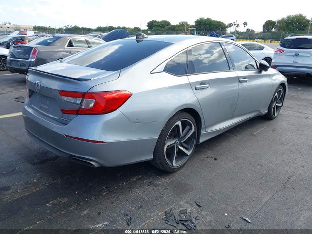 2021 Honda Accord Sport Special Edition მანქანა იყიდება აუქციონზე, vin: 1HGCV1F45MA007557, აუქციონის ნომერი: 44918838