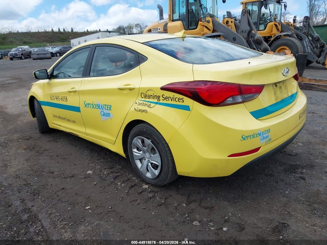44918876 :رقم المزاد ، 5NPDH4AE9GH712354 vin ، 2016 Hyundai Elantra Se مزاد بيع
