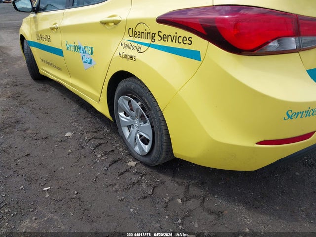 44918876 :رقم المزاد ، 5NPDH4AE9GH712354 vin ، 2016 Hyundai Elantra Se مزاد بيع