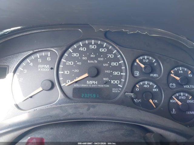 Aukcja sprzedaży 2002 Chevrolet Tahoe Ls, vin: 1GNEC13Z52R302919, numer aukcji: 44918967
