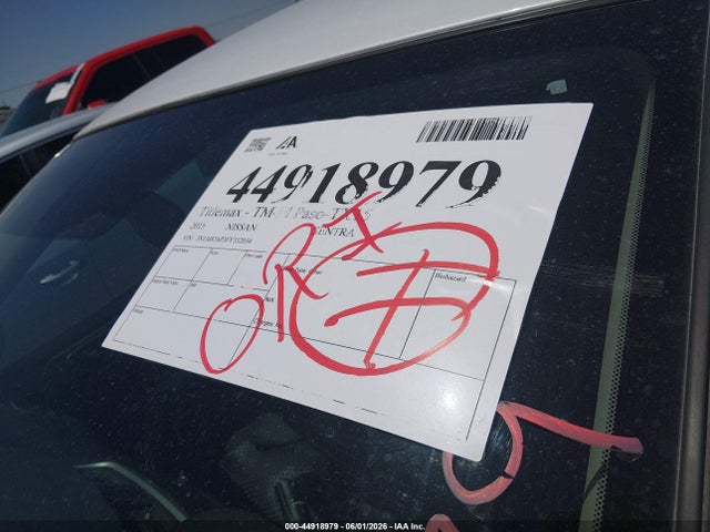 44918979 :رقم المزاد ، 3N1AB7AP3FY332034 vin ، 2015 Nissan Sentra Sr مزاد بيع