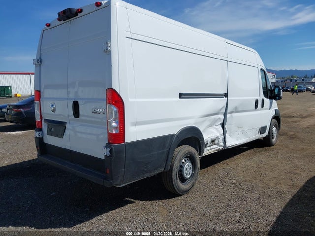 44919005 :رقم المزاد ، 3C6MRVJG4SE517657 vin ، 2025 Ram Promaster 3500 Cargo Van Tradesman High Roof 159 Wb Ext مزاد بيع