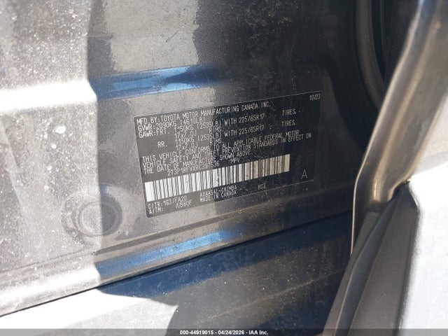 Продажа на аукционе авто 2024 Toyota Rav4 Xle, vin: 2T3P1RFVXRC397536, номер лота: 44919015