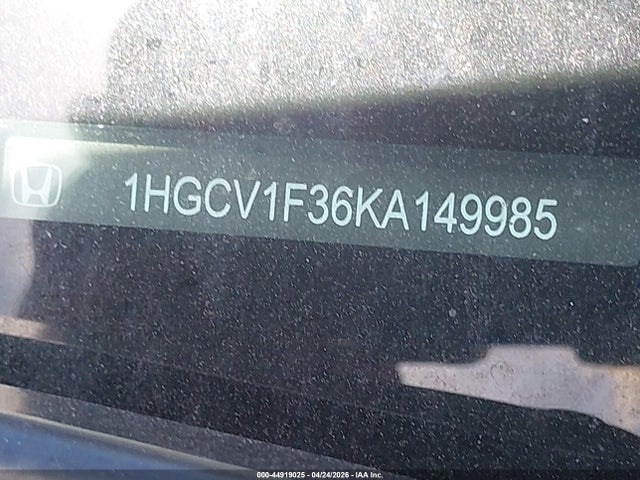 1HGCV1F36KA149985 Honda Accord Sport