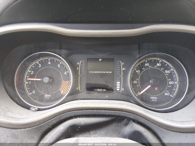 2014 Jeep Cherokee Latitude მანქანა იყიდება აუქციონზე, vin: 1C4PJMCS2EW122251, აუქციონის ნომერი: 44919027