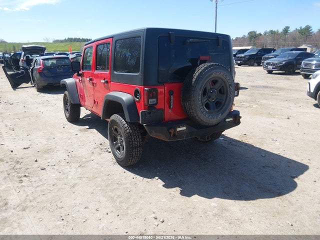 Продажа на аукционе авто 2016 Jeep Wrangler Unlimited Sport, vin: 1C4BJWDG8GL190235, номер лота: 44919040