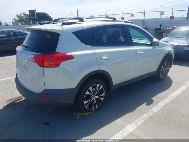 44919044 :رقم المزاد ، 2T3YFREV8FW206049 vin ، 2015 Toyota Rav4 Limited مزاد بيع